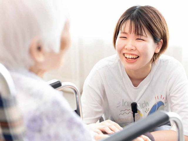 介護福祉科 即戦力として活躍できる「介護福祉士」をめざします。