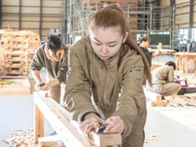 大工技能学科 建物をつくり、人や社会を動かす職人になる