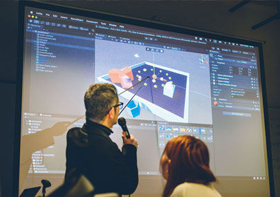 芸術情報学部 情報表現学科 ゲームクリエーションコース 最先端の業界で活躍できる総合力を身につける