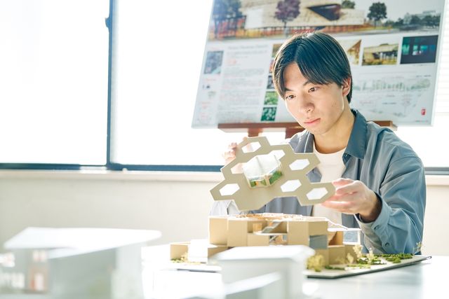 建築工学科 設計・施工・インテリアすべてが学べる