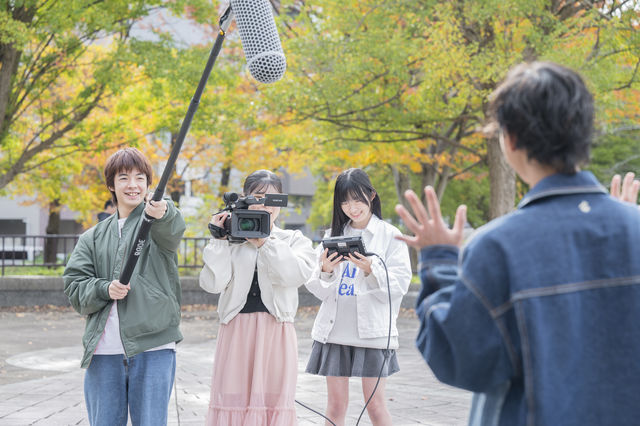 映像制作科 充実の4年間で映像クリエイターに！企画・編集・配信…映像のすべてがここなら学べる