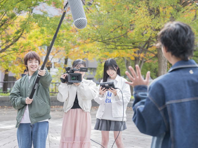 映像制作科 充実の4年間で映像クリエイターに！企画・編集・配信…映像のすべてがここなら学べる