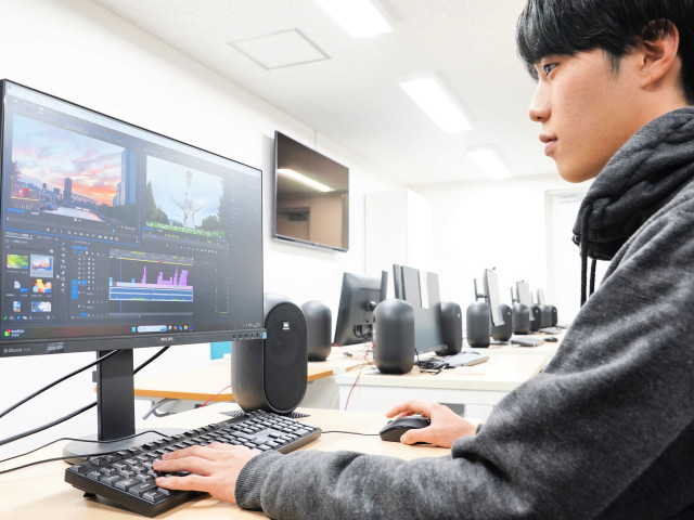 デジタルメディア科 ネット動画クリエイターコース 