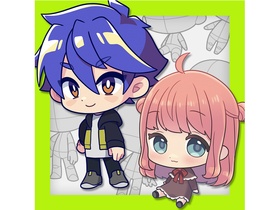 オープンキャンパス 2025-2026【D】コミックイラスト(2)SDキャラクターデザイン