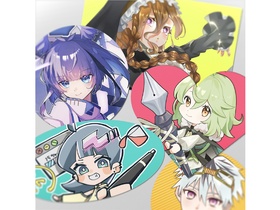 オープンキャンパス 2025-2026【D】コミックイラスト(1)ステッカーイラスト