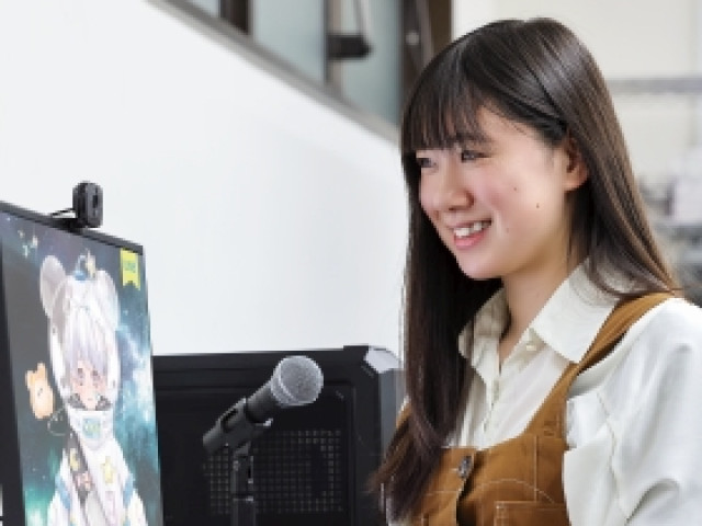 全日課程 声優・エンターテイナー学部 VTuber科 人気VTuberになるための必要な知識を身につける