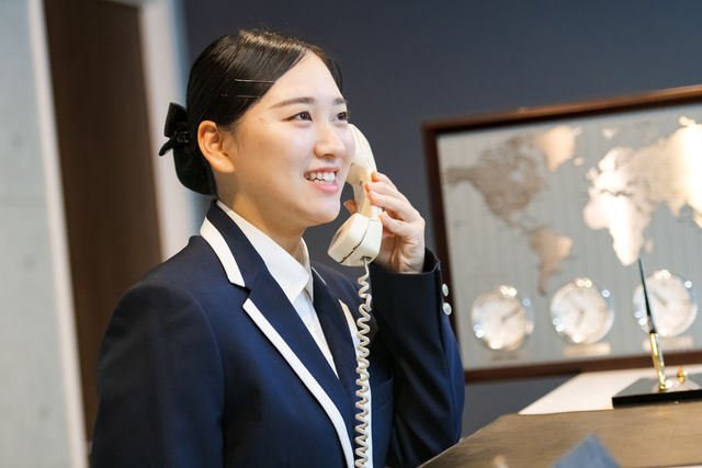 ホテル学科 一流のサービスを提供できるプロとなり、ホテル業界へ