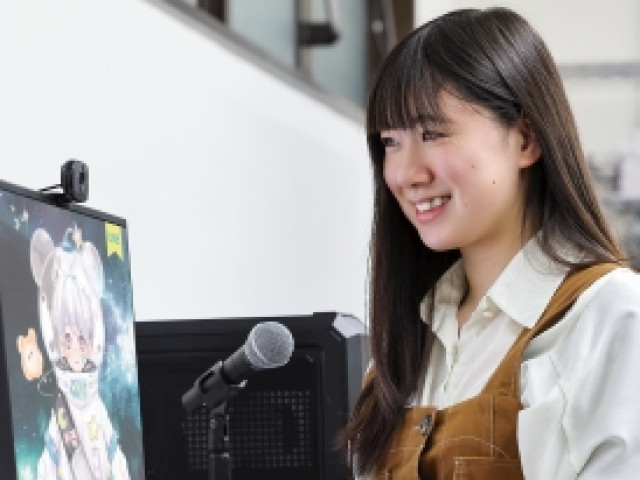 全日課程 声優・エンターテイナー学部 VTuber科（※講師と各教室をネット中継でつないだ遠隔指導を主体としたクラスです。どの校舎にいても、代々木アニメーション学院の質の高い授業が受講できます。） 人気VTuberになるための必要な知識を身につける