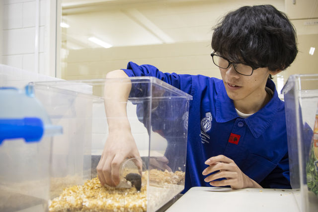 動物医療飼育学科 希少生物保全コース 「飼育技術者の視点」から環境保全にアプローチ