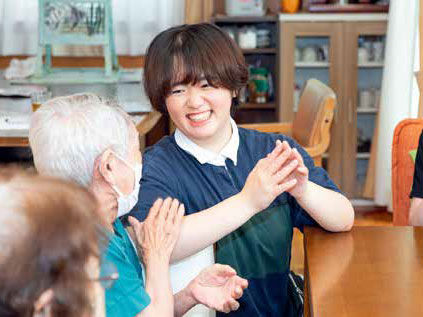 介護福祉科 スポーツレクリエーションコース 心地よく体を動かし、健康増進できるようサポート。