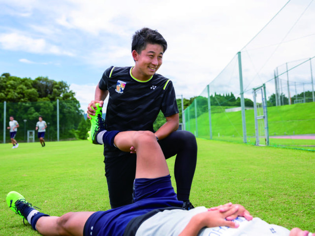 プロスポーツトレーナー科 アスレティックトレーナーコース 選手の身体のコンディショニングやケガからの競技復帰をトータルケアできるアスレティックトレーナーを育成