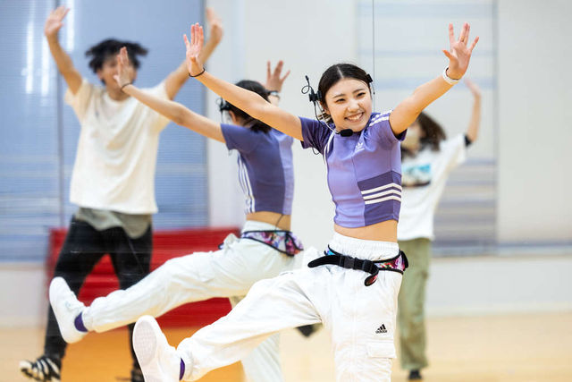 プロスポーツトレーナー科 スポーツインストラクターコース 幅広い世代の方に運動の楽しさを伝え元気を届けるインストラクターをめざす