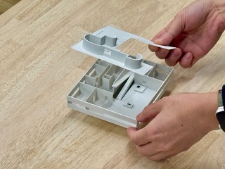 【建築デザイン学科】立体模型パズルの画像