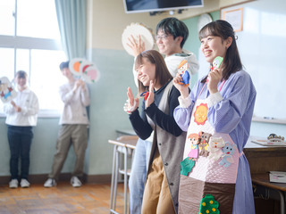 幼児教育学科 即戦力が身につく地域での実践がいっぱい！