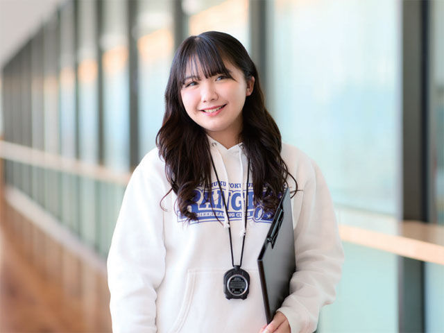 健康医療科学部 スポーツ･健康医科学科 スポーツ・健康科学専攻 心と身体の健康をめざす、生涯健康社会のリーダーを育成します