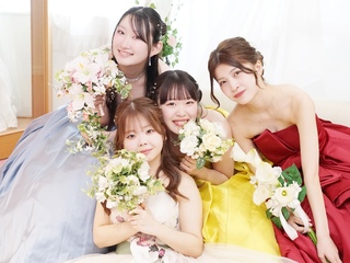 ≪ブライダル学科≫ドレスを着て花嫁&お仕事体験の画像