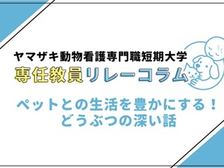  ヤマザキ動物看護専門職短期大学からのニュース画像[11514]