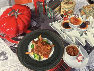 1人1台チャレンジ【西洋料理:鴨肉のロースト~クリスマス風~】の画像
