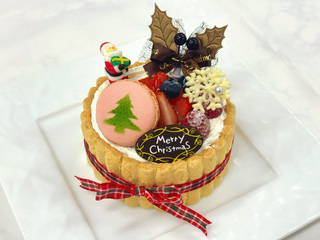 Merry Xmas【製菓】クリスマスシャルロットケーキ+超豪華ブッフェの画像