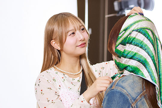 スタイリスト科 在学中からプロの現場で実践的に学ぶ