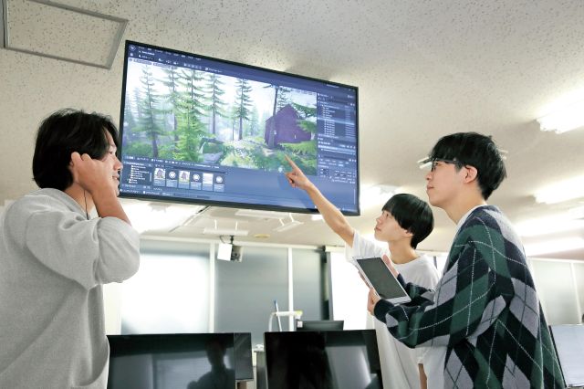 大学併修学科 ゲームIT専攻 あなたの好きを創造力へ　創造力が新しい世界を生み出す源！