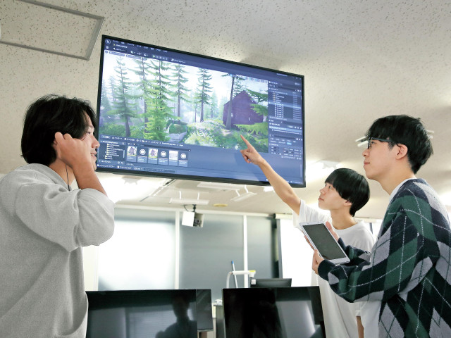 大学併修学科 ゲームIT専攻 あなたの好きを創造力へ　創造力が新しい世界を生み出す源！