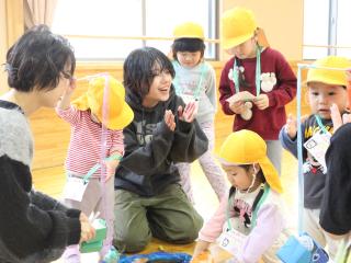 こどもたちと毎日ふれあえる♪