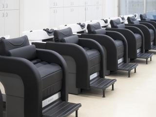 最新のシャンプー台