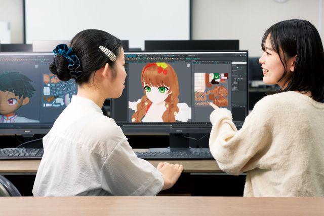クリエイティブデザイン科 高度グラフィックアート専攻 3DCG・映像・2Dデザインで表現の幅を広げる 高度グラフィックアート専攻（4年制）｜東洋美術学校