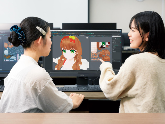 クリエイティブデザイン科 高度グラフィックアート専攻 3DCG・映像・2Dデザインで表現の幅を広げる 高度グラフィックアート専攻（4年制）｜東洋美術学校