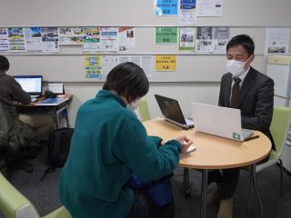 学生個々の希望にあった就職支援