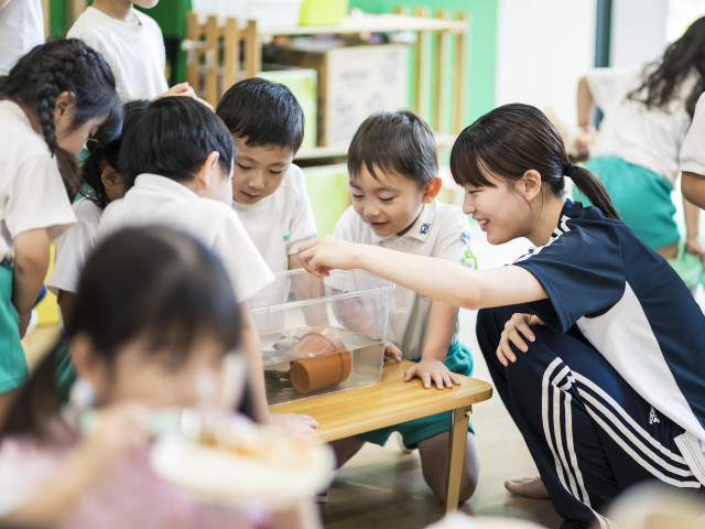 幼児保育学科 子どもたちの成長を支える保育者になる