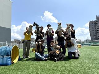 わんちゃんと一緒に成長！