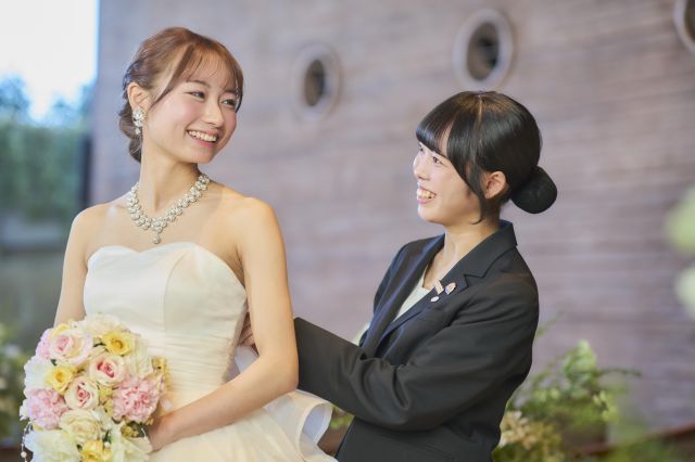 ブライダル科 本物の結婚式を在学中にプロデュース！ブライダルに関するすべてを学ぶ！