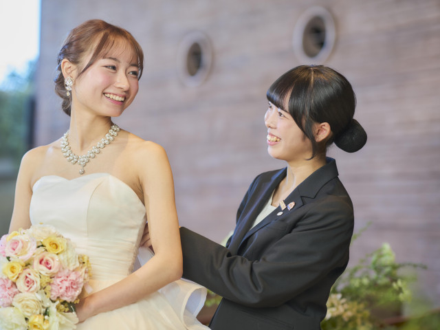 ブライダル科 本物の結婚式を在学中にプロデュース！ブライダルに関するすべてを学ぶ！