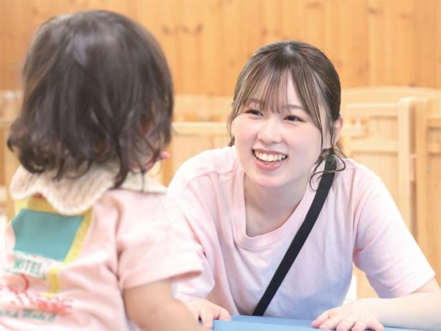 保育科（※小田原短期大学との併修可） 学内で保育現場に即した学びができる！