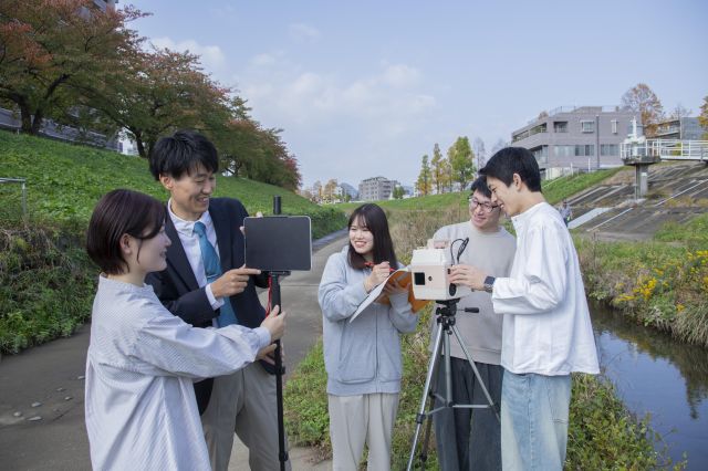 工学部 都市工学課程 心豊かに快適に暮らせる災害に強いまちづくり！都市工学のプロフェッショナルへ！