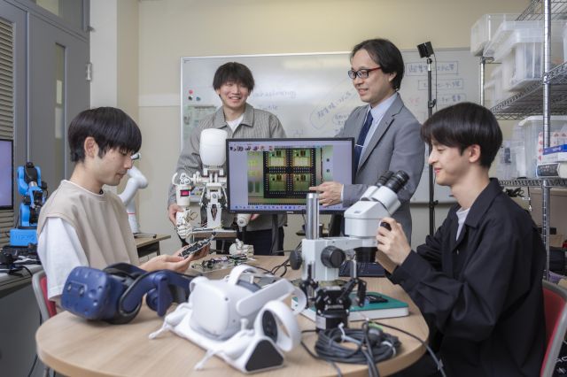 工学部 電気電子工学課程 産業を支える電気電子工学の技術者を習熟度別少人数体制で育成！