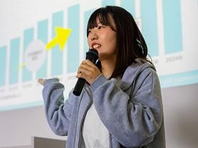 食環境学部 食イノベーション学科 食ビジネスの可能性を広げる多面的な学び。