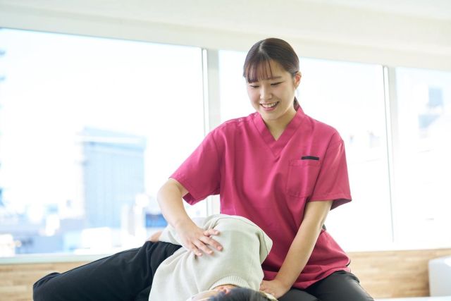 理学療法科 Ⅰ部 4年間で基礎から応用まで。社会の変化に対応できる理学療法士に！