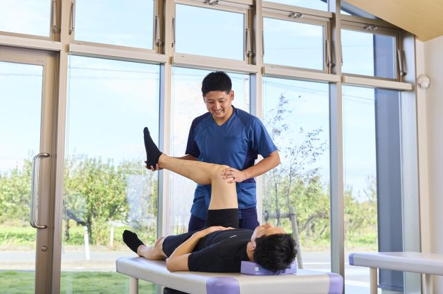 理学療法科 Ⅰ部 理学療法士コース 高齢者の方に携わることのできる理学療法士を目指す