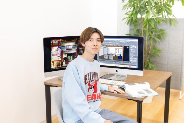 ポップカルチャー学科 3DCG専攻 最新の技術により表現力を広げ、 今までにない映像を作り出す!