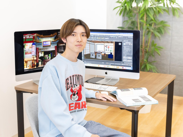 ポップカルチャー学科 3DCG専攻 最新の技術により表現力を広げ、 今までにない映像を作り出す!