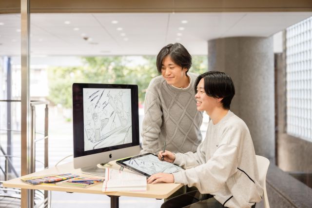 ポップカルチャー学科 マンガ専攻 確かな技術をもとに 想像をカタチにする!