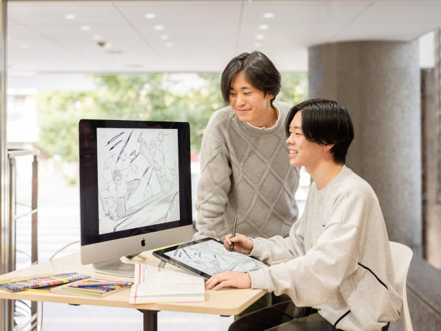 ポップカルチャー学科 マンガ専攻 確かな技術をもとに 想像をカタチにする!