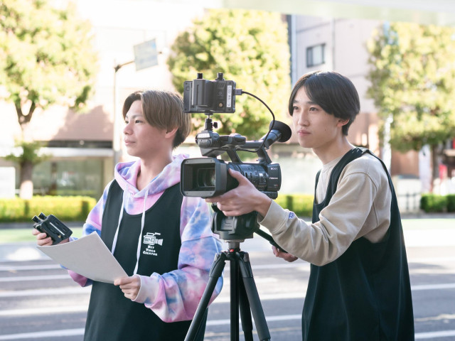 ネット動画クリエイター学科 動画制作専攻 何度も撮影・演習を繰り返し、 自分なりの動画制作の手法を身につけよう!