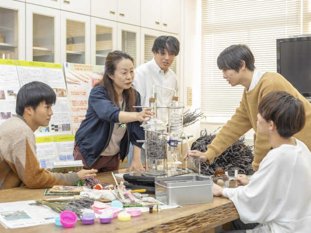 ライフデザイン学部 生活デザイン学科 持続可能な未来に向け、環境・福祉・文化の視点から 住まい・まちづくりを探求！