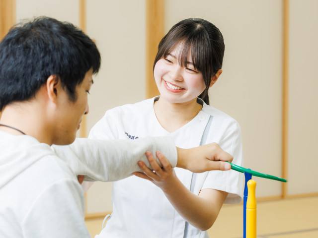 作業療法学科 時代のニーズに合わせた特徴的なカリキュラムで様々なアプローチ方法を学ぶ！