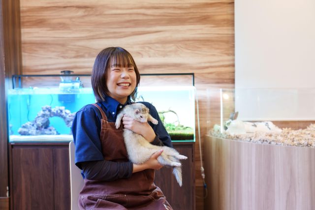 飼育管理科 飼育専攻 学んだことが身につく実践的な授業が魅力。