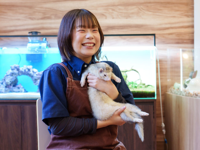 飼育管理科 飼育専攻 学んだことが身につく実践的な授業が魅力。